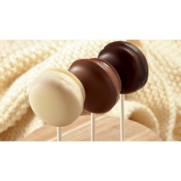 Bâtons Pour Sucettes En Chocolat 8 Cm (x400) Barry 2 Bâtons Pour Sucettes En Chocolat 8 Cm (x400) Barry – Image 2