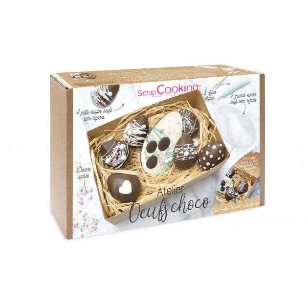 Coffret Atelier Œufs Choco ScrapCooking 1 Coffret Atelier Œufs Choco ScrapCooking