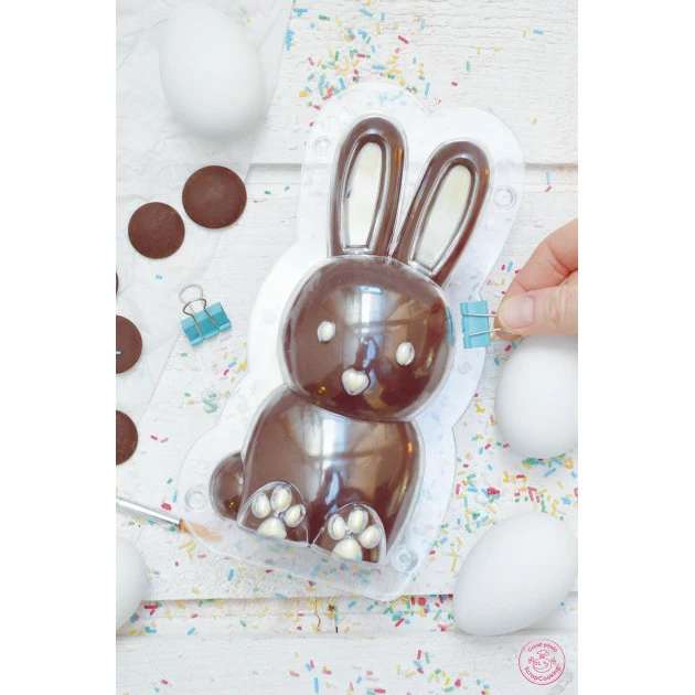 Moule 3D Chocolat Lapin Scrapcooking 3 Moule 3D Chocolat Lapin Scrapcooking – Image 3