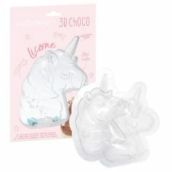 Alternative view of Moule 3D Chocolat Licorne Scrapcooking