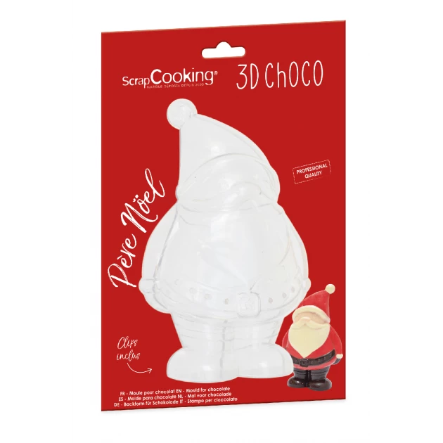 Moule 3D Chocolat Père Noël Scrapcooking 1 Moule 3D Chocolat Père Noël Scrapcooking