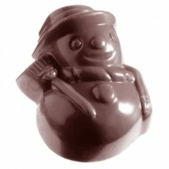 Moule à Chocolat Bonhommes De Neige (x21) Chocolate World