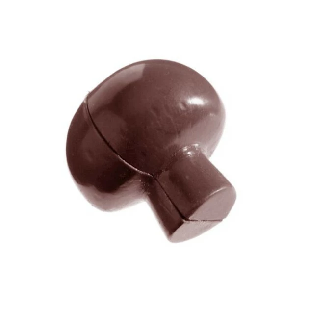 Moule à Chocolat Champignon Polycarbonate Chocolate World 1 Moule à Chocolat Champignon Polycarbonate Chocolate World