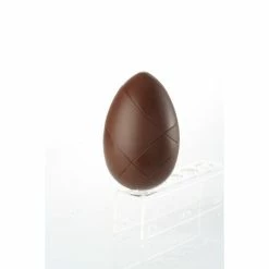 Moule à Chocolat Oeuf Strié 16 Cm Barry