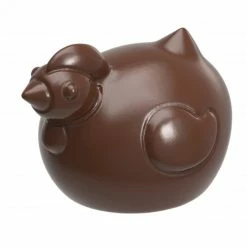 Moule à Chocolat Poule Ronde (x18) Chocolate World