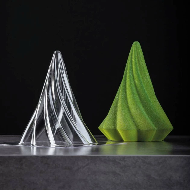 Moule Chocolat Arbre Mini Twirl Ø 11,2 X H 15 Cm (x2) Pavoni 2 Moule Chocolat Arbre Mini Twirl Ø 11,2 X H 15 Cm (x2) Pavoni – Image 2