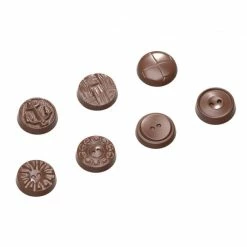 Moule Chocolat Boutons (x21) Chocolate World