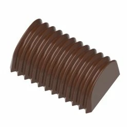 Moule Chocolat Bûche Plissée 35,5 Mm (x24) Chocolate World