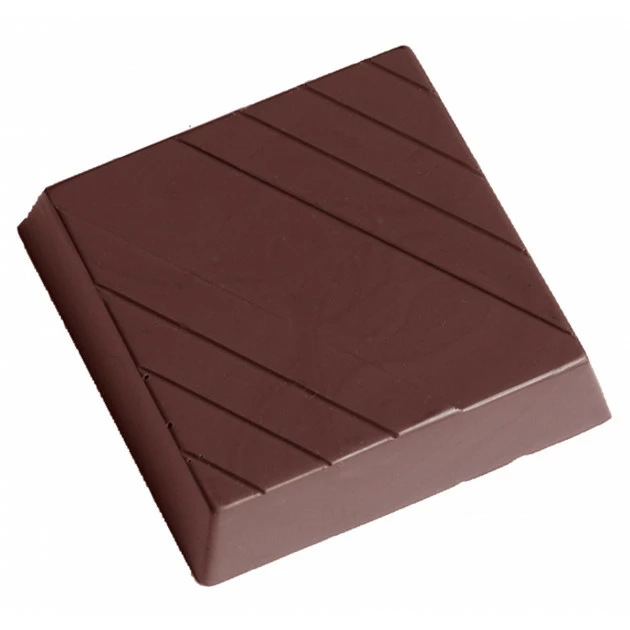 Moule Chocolat Carré Ligné 4,1 Cm (x15) Chocolate World 1 Moule Chocolat Carré Ligné 4,1 Cm (x15) Chocolate World