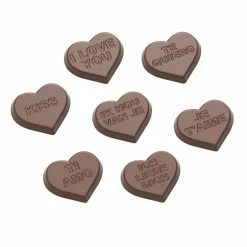 Moule Chocolat Coeur Je T'aime 30 Mm (x21) Chocolate World