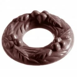 Moule Chocolat Couronne De Noël (x10) Chocolate World