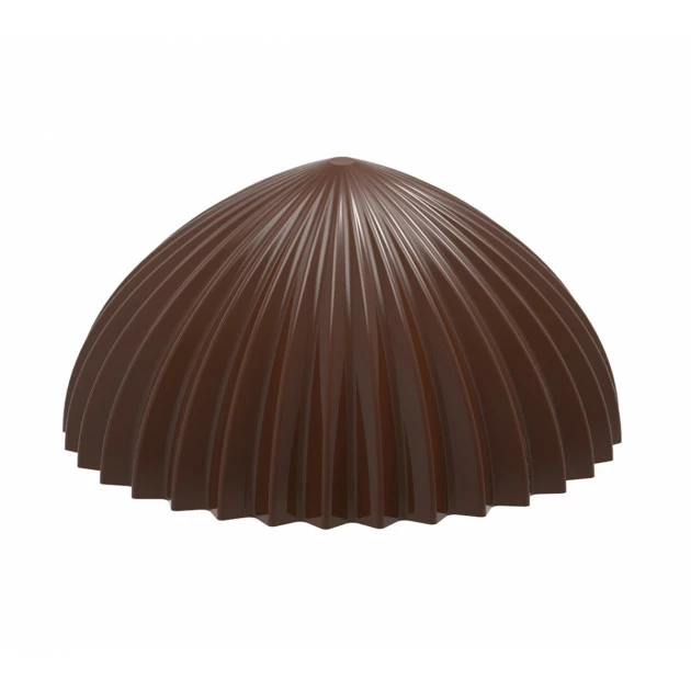 Moule Chocolat Demi Sphère Plissée 30,5 Mm (x21) Chocolate World 1 Moule Chocolat Demi Sphère Plissée 30,5 Mm (x21) Chocolate World