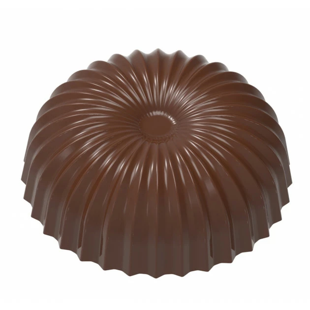 Moule Chocolat Demi Sphère Plissée Evasée 30,5 Mm (x21) Chocolate World 1 Moule Chocolat Demi Sphère Plissée Evasée 30,5 Mm (x21) Chocolate World