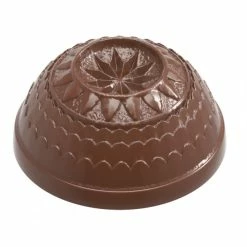 Moule Chocolat Demi-Sphère Rosace Ø 3cm (x24) Chocolate World