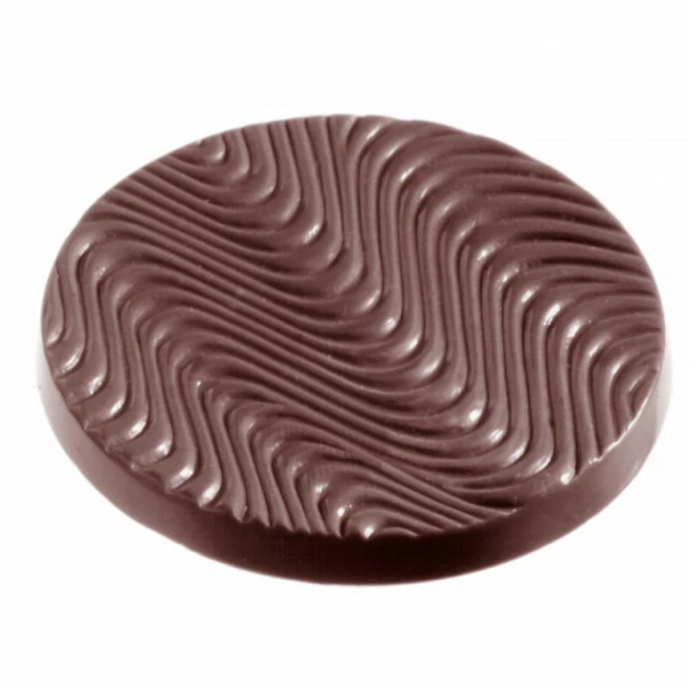 Moule Chocolat Disque Ondulé (x11) Chocolate World 1 Moule Chocolat Disque Ondulé (x11) Chocolate World