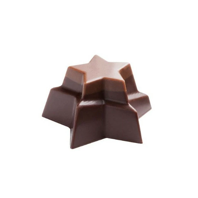 Moule Chocolat Étoiles Empilées 36 Mm (x24) Pop Chocolat 1 Moule Chocolat Étoiles Empilées 36 Mm (x24) Pop Chocolat
