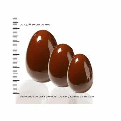 Moule Chocolat Oeuf Géant 75 Cm (x1) Chocolate World 3 Moule Chocolat Oeuf Géant 75 Cm (x1) Chocolate World -Boutique Cuisine Addict moule chocolat oeuf geant 75 cm x1 chocolate world 1