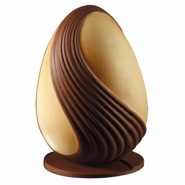 Moule Chocolat Oeuf Pinup Ø 14 X H 20 Cm (x2) Pavoni 1 Moule Chocolat Oeuf Pinup Ø 14 X H 20 Cm (x2) Pavoni