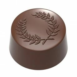 Moule Chocolat Praline Ronde Laurier 31 Mm (x21) Chocolate World