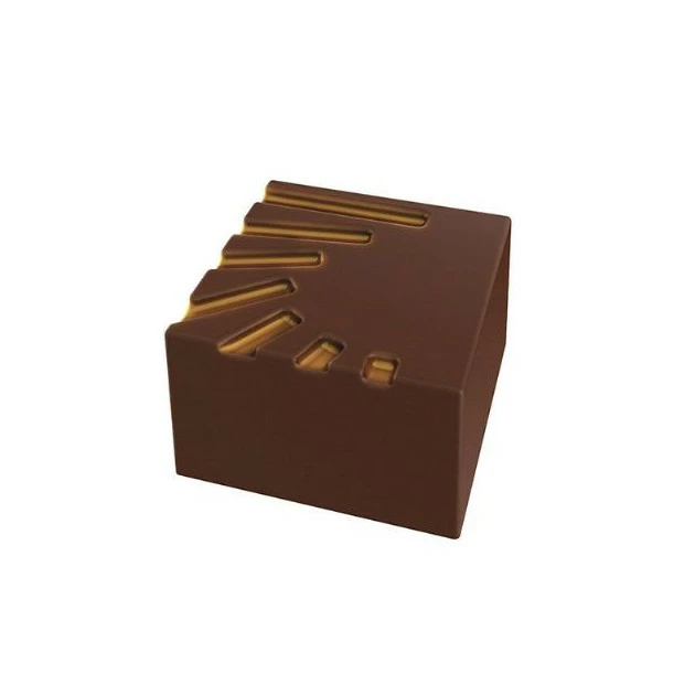 Moule Chocolat Pralines Carrées Striées 25 Mm (x28) Pop Chocolat 1 Moule Chocolat Pralines Carrées Striées 25 Mm (x28) Pop Chocolat