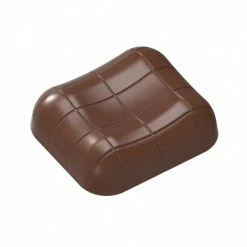Moule Chocolat Rectangle Rayé 35x31 Mm (x21) Chocolat Form
