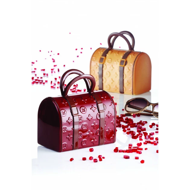 Moule Chocolat Sac à Main Bauletto 15,5 X 9 Cm X H 16 Cm (x2) Pavoni 1 Moule Chocolat Sac à Main Bauletto 15,5 X 9 Cm X H 16 Cm (x2) Pavoni