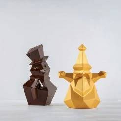 Alternative view of Moule Chocolat Snowman 12,5 X 12,1 X H 20 Cm (x2) Pavoni