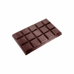 Moule Chocolat Tablette 15 Carrés (x1) Polycarbonate Chocolate World