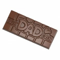 Moule Chocolat Tablette Best Dad Ever (x4) Chocolate World -Boutique Cuisine Addict moule chocolat tablette best dad ever x4 chocolate world 2