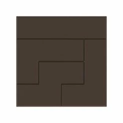 POP CHOCOLAT Moule Chocolat Tablette Carrée Tetris (x6)