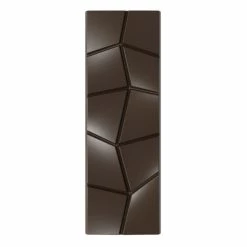 POP CHOCOLAT Moule Chocolat Tablette Effet Carré Penché (x6)