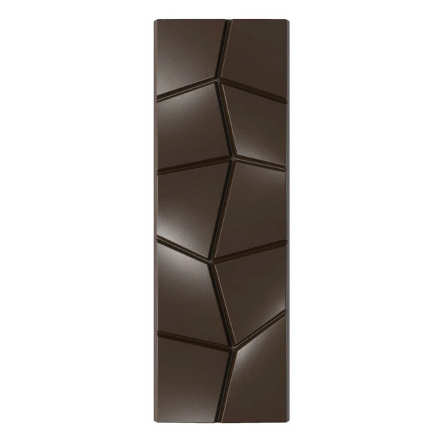 POP CHOCOLAT Moule Chocolat Tablette Effet Carré Penché (x6) 1 POP CHOCOLAT Moule Chocolat Tablette Effet Carré Penché (x6)
