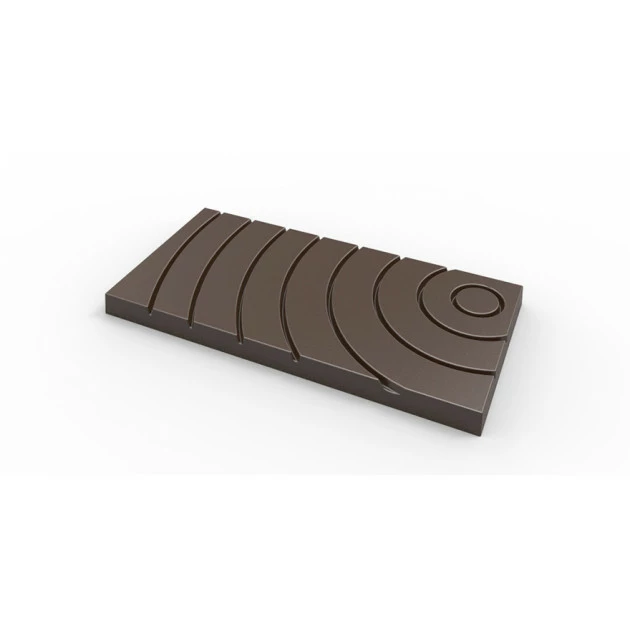 POP CHOCOLAT Moule Chocolat Tablette Effet Onde (x3) 2 POP CHOCOLAT Moule Chocolat Tablette Effet Onde (x3) – Image 2