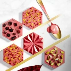 Moule Chocolat Tablette Ruby 103,5 Mm (x2) Chocolate World