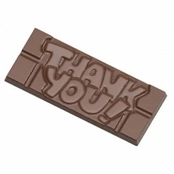 Alternative view of Moule Chocolat Tablette Thank You (x4) Chocolate World