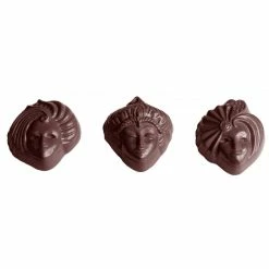 Moule Chocolat Venise Masque 39 Mm (x18) Chocolate World