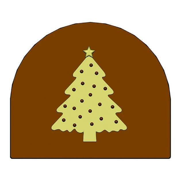 MALLARD FERRIERE Moule Embout De Bûche Sapin De Noël 80 X 68 Mm Mallard Ferrière 1 MALLARD FERRIERE Moule Embout De Bûche Sapin De Noël 80 X 68 Mm Mallard Ferrière