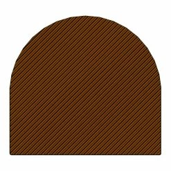 MALLARD FERRIERE Moule Embout De Bûche Strie 78 X 85 Mm Mallard Ferrière