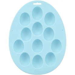 Alternative view of Moule Silicone Demi-œuf 12 Cavités Wilton
