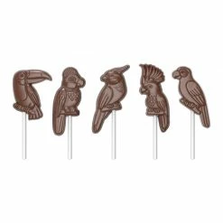 Alternative view of Moule Sucette Chocolat Oiseau Tropical (x5) Chocolate World