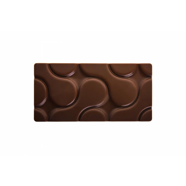 Moule Tablette Chocolat Flow 15,4 X 7,7 X H 0,8 Cm (x3) Pavoni 1 Moule Tablette Chocolat Flow 15,4 X 7,7 X H 0,8 Cm (x3) Pavoni