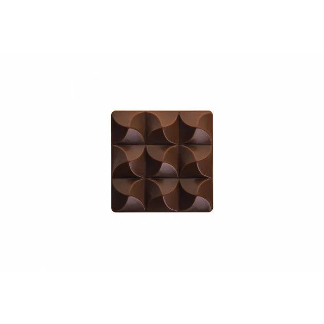Moule Tablette Chocolat Mini Moulin 7 X 7 Cm X H 1,4 Cm (x6) Pavoni 1 Moule Tablette Chocolat Mini Moulin 7 X 7 Cm X H 1,4 Cm (x6) Pavoni