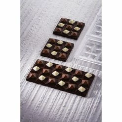 Alternative view of Moule Tablette Chocolat Moulin 15,4 X 7,7 Cm X H 1,4 Cm (x3) Pavoni
