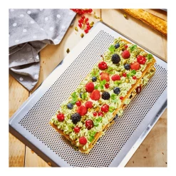 Plaque De Cuisson Perforée Inox 40 X 30 Cm De Buyer 5 Plaque De Cuisson Perforée Inox 40 X 30 Cm De Buyer -Boutique Cuisine Addict plaque de cuisson perforee inox 40 x 30 cm de buyer 2