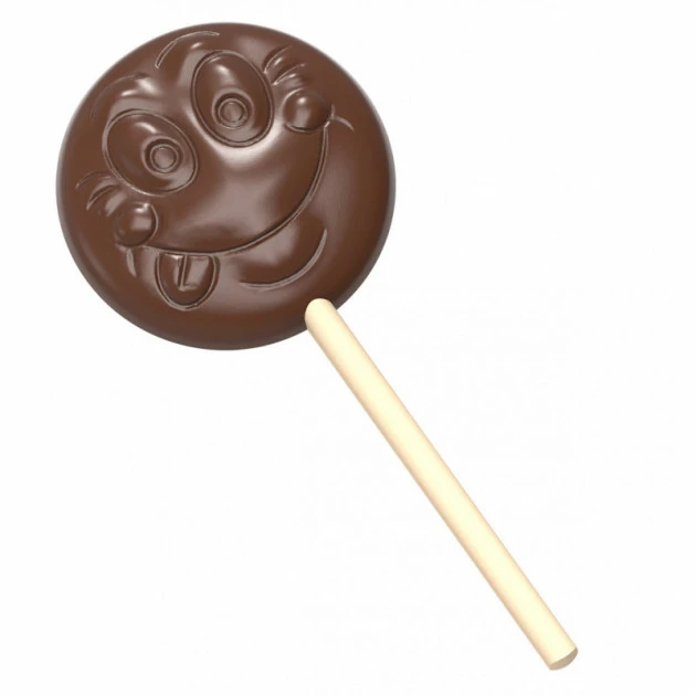 Sucettes Smiley (x4) Moule à Chocolat Chocolate World 1 Sucettes Smiley (x4) Moule à Chocolat Chocolate World